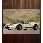 Металлическая табличка Ford GT40 (MkII)